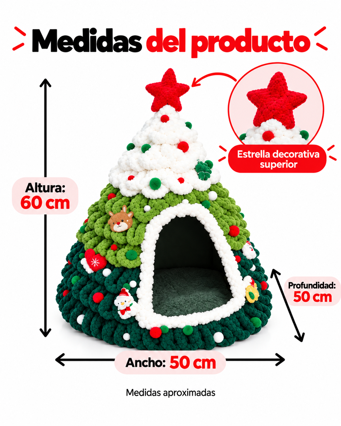 Cama Árbol de Navidad