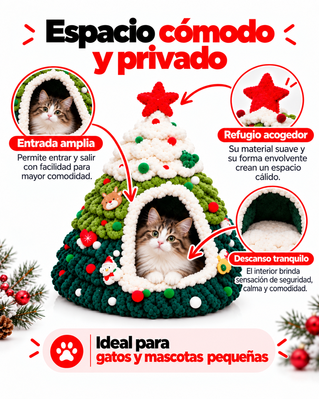 Cama Árbol de Navidad